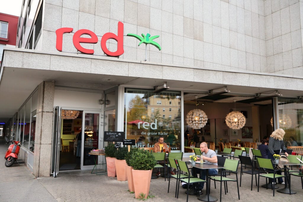 Red - Restaurant in Heidelberg from the outside